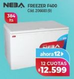 Oferta de Freezer Neba por $12599 en Naldo Lombardi