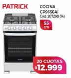 Oferta de Cocina Patrick por $12999 en Naldo Lombardi