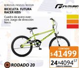 Oferta de Bicicleta Futura Racer Kids por $41499 en Cetrogar