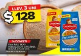 Oferta de Pan rallado / rebozado c/ harina Lucchetti 500g por $128 en Carrefour Maxi