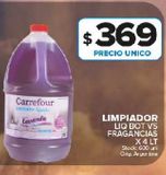 Oferta de Limpiador Carrefour 4lt por $369 en Carrefour Maxi