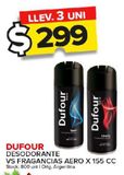Oferta de Desodorante Dufour 155cc por $299 en Carrefour Maxi