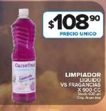 Oferta de Limpiador Carrefour 900cc por $108,9 en Carrefour Maxi