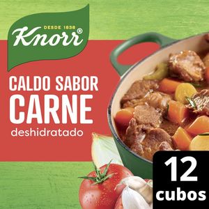 Oferta de Caldo Knorr Carne Deshidratado 12 cubos por $179 en Supermercados DIA