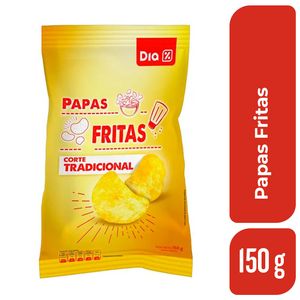 Oferta de Papas Fritas DIA 150 Gr. por $379 en Supermercados DIA