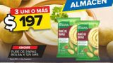 Oferta de Puré de papas Knorr bolsa x 125g por $197 en Carrefour Maxi