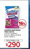 Oferta de Piedras Sanitarias para Gatos  por $290 en Carrefour Maxi