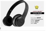 Oferta de Auriculares Vincha Inalambrico P47 Bluetooth Plegables por $3499 en Coppel