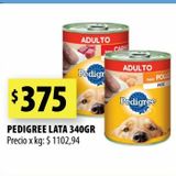 Oferta de Alimento para perros Pedigree 340g por $375 en Punto Mayorista