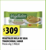 Oferta de Vegetalex mila de soja Vegetalex 340g por $309 en Punto Mayorista