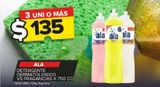 Oferta de Detergente dermatologico Ala vs fragancias 750cc por $135 en Carrefour Maxi
