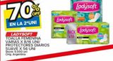 Oferta de Toallas femeninas Ladysoft varias x 8/16uni en Carrefour Maxi