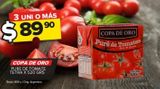 Oferta de Puré de tomate Copa de Oro 520g por $89,9 en Carrefour Maxi