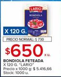 Oferta de Bondiola Feteada  por $650 en Carrefour Maxi