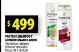 Oferta de Shampoo y acondicionador Pantene 400ml por $499 en Punto Mayorista