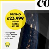 Oferta de Tablet Qisur  por $23999 en Coppel
