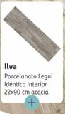 Oferta de Porcelanato Legni Idéntica interior 22 x 90 cm acacia gris mate en Sodimac