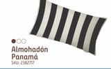 Oferta de Almohadón decorativo panamá rayas negro 60x30 cm en Sodimac