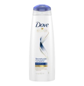 Oferta de DOVE shampoo reconstruccion completa x400cc por $750,19 en Pasos Supermercado