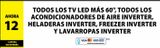 Oferta de TODOS LOS TV LED MÁS 60", TODOS LOS ACONDICIONADORES DE AIRE INVERTER en Punto Mayorista