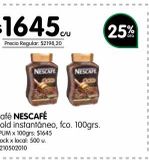 Oferta de Cafe Nescafé 100g por $1645 en Jumbo