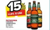 Oferta de Cerveza Patagonia x 730cc en Carrefour Maxi
