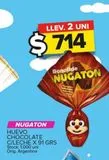 Oferta de Huevo de chocolate c/leche Nugaton x 91 g por $714 en Carrefour Maxi