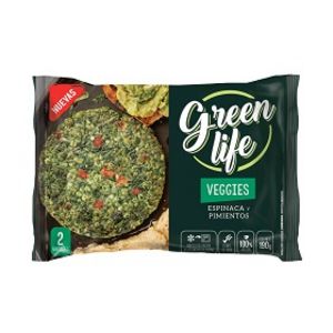 Oferta de VEGGIES GREEN LIFE ESPINACA PIMIENT 2 U por $460,99 en Unico Supermercados