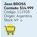 Oferta de Jean Bross por $14999 en Coppel