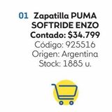 Oferta de Zapatillas Puma Softride Enzo por $34799 en Coppel