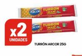 Oferta de TURRÓN ARCOR 25G por $99 en HiperChangomas
