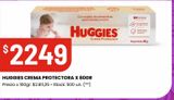 Oferta de HUGGIES CREMA PROTECTORA X 80GR por $2249 en HiperChangomas