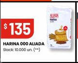 Oferta de HARINA 000 ALIADA por $135 en HiperChangomas