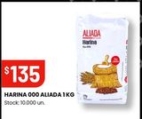 Oferta de HARINA 000 ALIADA 1 KG por $135 en Changomas