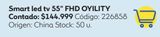 Oferta de  Smart Led TV FHD 55" Oyility por $144999 en Coppel