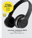 Oferta de Auriculares inalámbricos Qisur por $4999 en Coppel