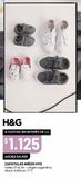 Oferta de Zapatillas niños H&G por $1125 en HiperChangomas