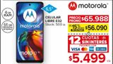 Oferta de Celular libre Motorola Moto E32 4GB/64GB por $56090 en Carrefour Maxi