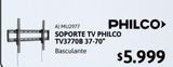 Oferta de Soporte Philco para TV Fijo TV3770B bascu 37-70" por $5999 en Cetrogar
