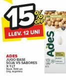 Oferta de Jugo base soja Ades x 1L en Carrefour Maxi