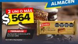 Oferta de Alfajor Terrabusi chocolate 6 x 50g por $564 en Carrefour Maxi
