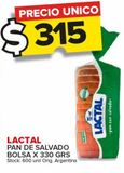 Oferta de Pan de salvado Lactal 330g por $315 en Carrefour Maxi