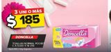 Oferta de Toallas Doncella x 16un por $185 en Carrefour Maxi