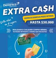 Oferta de Supermercados Damesco | Extra Cash hasta  | 4/5/2023 - 30/9/2023