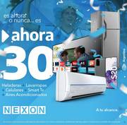 Oferta de Nexon | Ahora 30 Cuotas Tarjetas Nacionales | 14/11/2022 - 8/12/2022