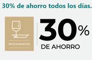 Oferta de Banco Macro | Restaurantes 30% de ahorro | 3/10/2022 - 31/12/2022