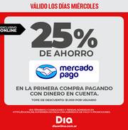 Oferta de Supermercados DIA | 25% de ahorro en 1ª compra | 8/6/2023 - 28/6/2023